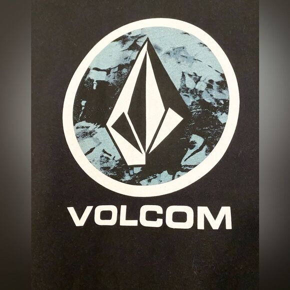 Volcom boys black T-Shirt size XL - Picture 3 of 5
